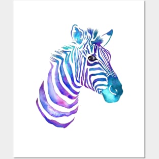 Summer Zebra Posters and Art